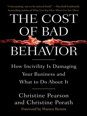 cover image of The Cost of Bad Behavior
